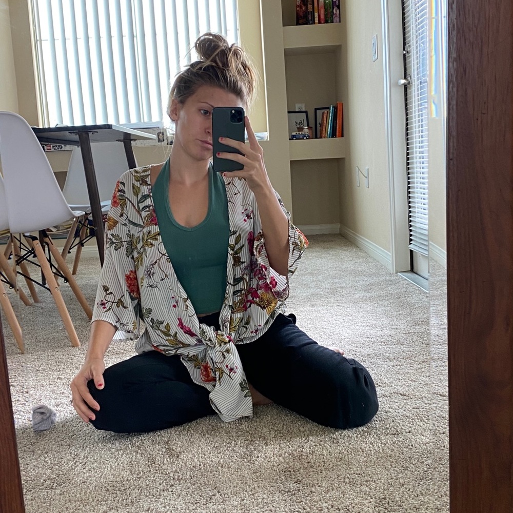 Floral kimono